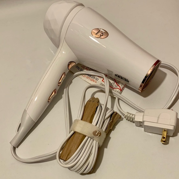 🧿T3 Featherweight Luxe2i Hair Dryer Model 73849 Professional White Rose#Gold🧿 - Picture 3 of 8